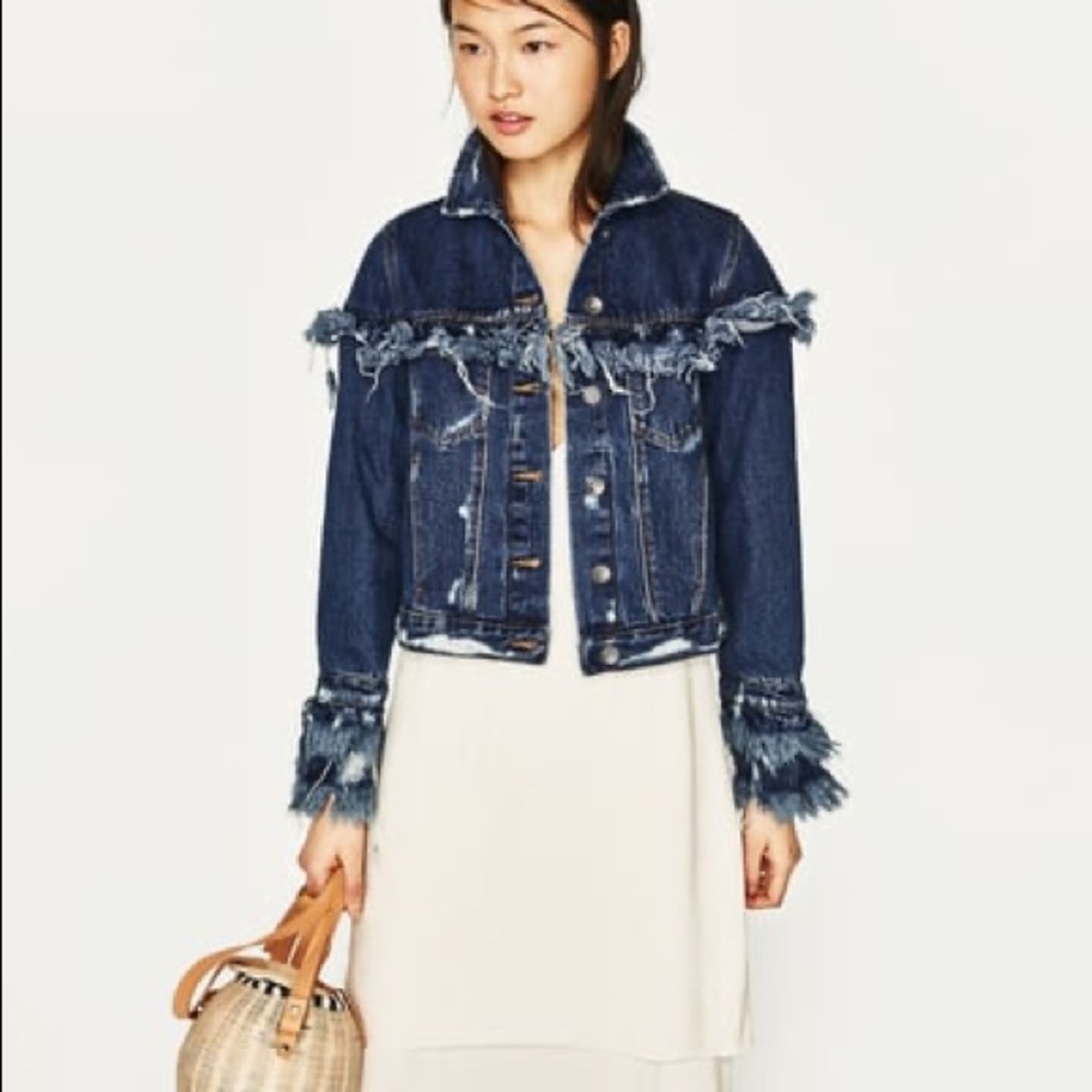 FRINGE DENIM
